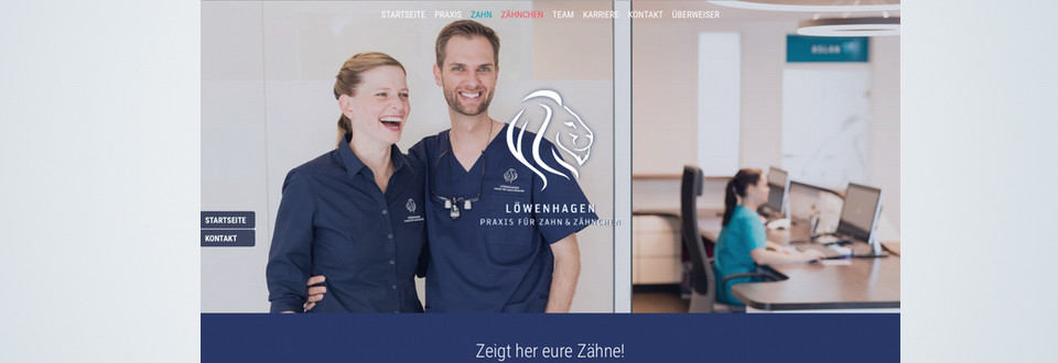Praxiswebseite Löwenhagen in Bad Neuenahr