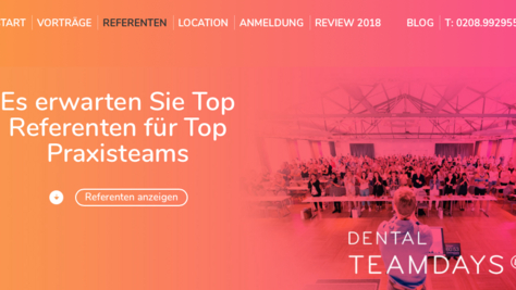 Dental Teamdays Referenten