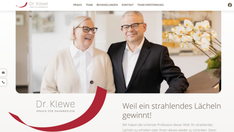 Dr. Klewe in Holzminden - Website online