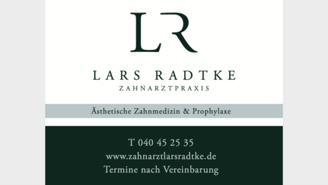 Lars Radtke Praxisschild