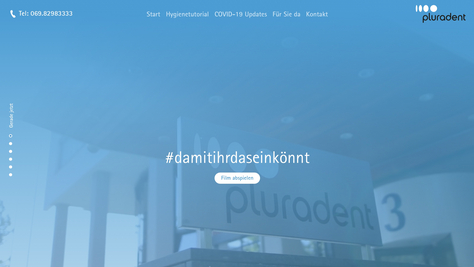 Pluradent Kampagne #damitihrdaseinkönnt